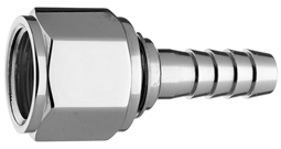 DISS  NUT AND NIPPLE O2-He to 1/4" Barb Medical Gas Fitting, DISS, 1180-A, O2-HE, Heliox, breathing mixture